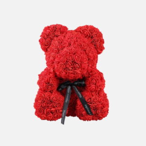 Lovely Red Foam Rose Teddy