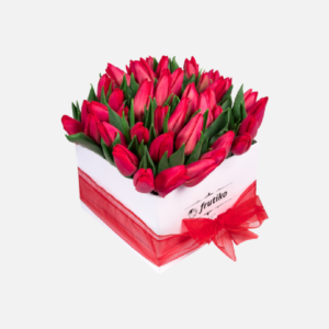 Stunning Tulip Box - Red