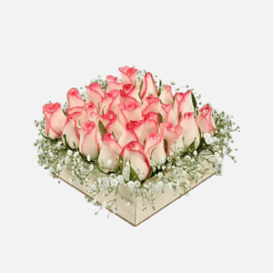 Pink Roses Arrangement