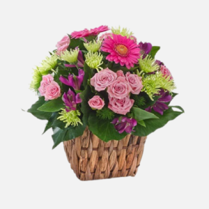 Romantic Flower Basket