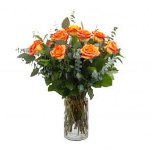 Orange Bouquet And Seasonal Filler