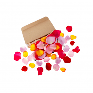 Mixed Color Rose Petals