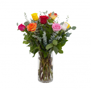 Mixed Pastel Roses